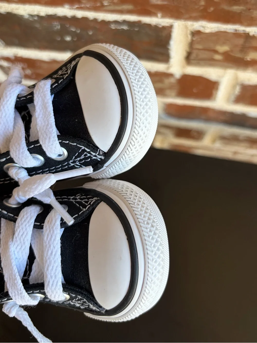 Converse Kids' Chuck Taylor All Star Low Top Sneakers Black Size 3